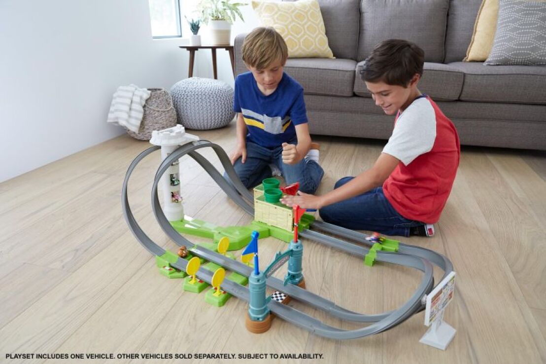 Hot Wheels Mario Kart Πίστα Ταχύτητας Με Εμπόδια (GHK15) (4)