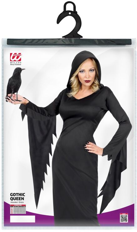 WM Στολή Ενηλίκων Gothic Queen Medium (01642) (1)