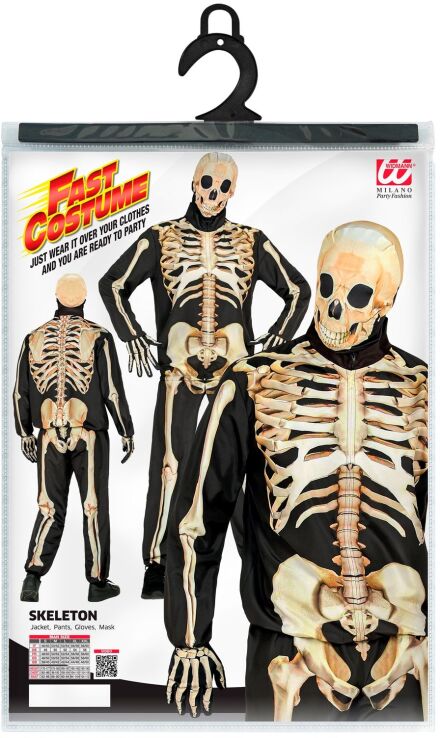 WM Στολή Ενηλίκων Skeleton FC Large (15873) (1)