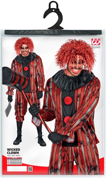 WM Στολή Ενηλίκων Wicked Clown Large (60943) (1)