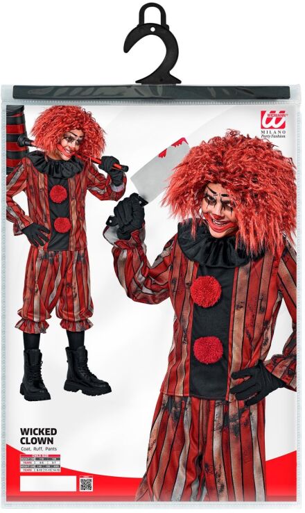 WM Στολή Παιδική Wicked Clown No 14-16 (60949) (1)