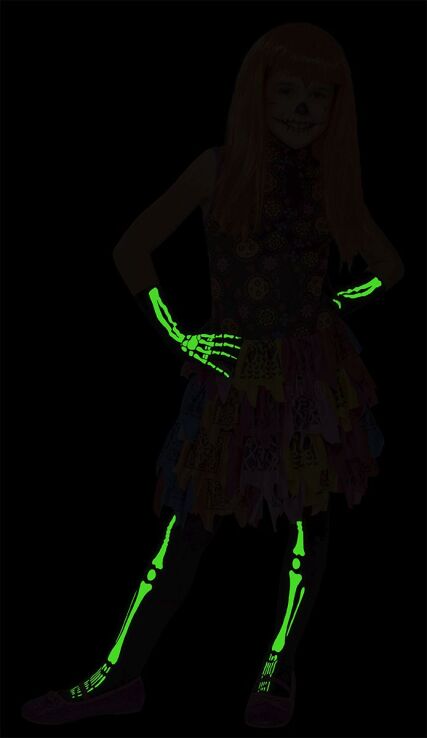 Rubie's Skeleton Girl Of The Dead Στολή Medium No 5-7 (S8882-M) (1)