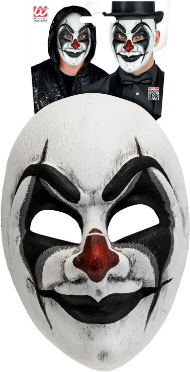 WM Μάσκα Commedia Dell'Arte Clown (08471) (1)