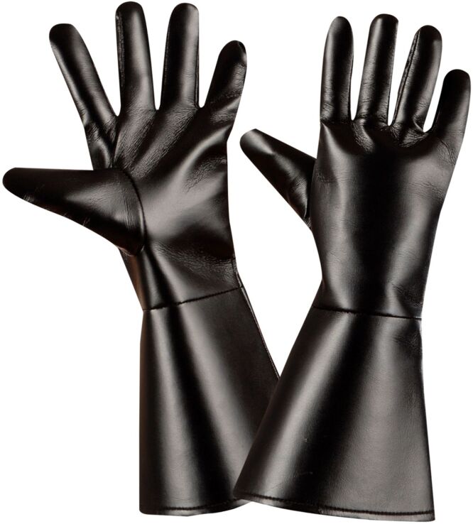 WM Γάντια Μαύρα Leatherlook (8535A) (0)