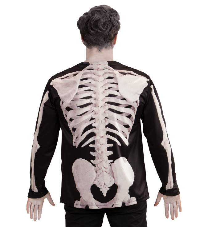 WM T-Shirt Ενηλίκων Skeleton Man XL (98696) (1)