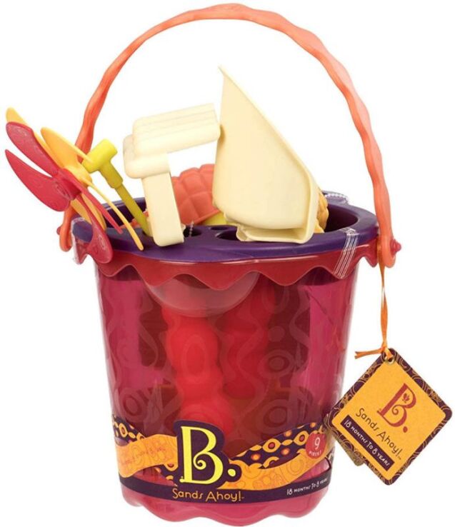 B.Toys Σετ Κουβαδάκι Sands Ahoy-Tomato (BX1331Z) (1)