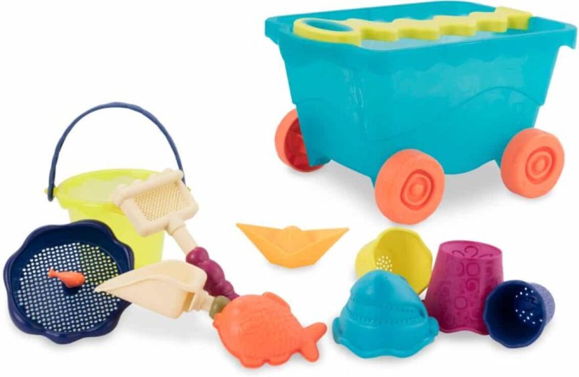 B.Toys Σετ Καροτσάκι Και Αξεσουάρ Wavy Wagon–Sea (BX1596Z) (0)