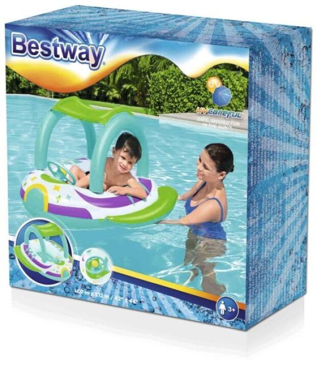 Bestway Φουσκωτή Βάρκα Space Splash Baby Boat (34149) (1)