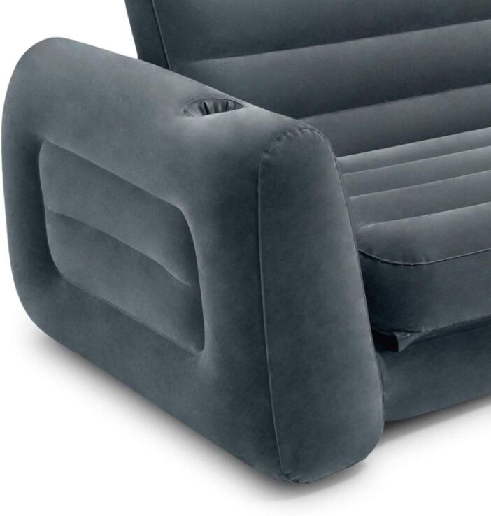 Intex Φουσκωτός Καναπές-Κρεβάτι Pull-Out 203x234x66cm (66552NP) (2)