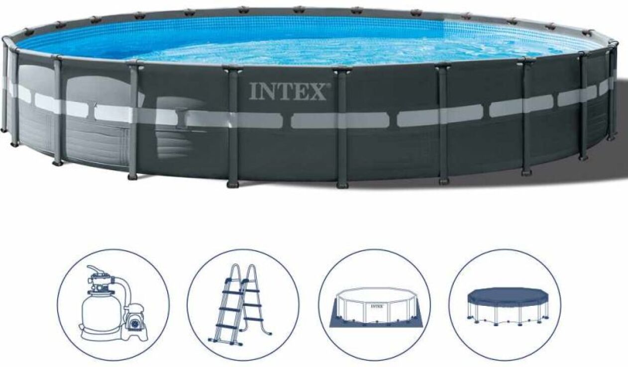 Intex Πισίνα Ultra Frame 732x132cm (26340NP) (2)