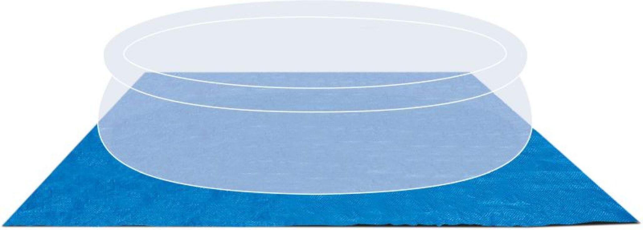 Intex Τάπητας-Pool Ground Cloth 472x472cm (28048) (0)