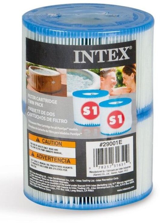 Intex Ανταλλακτικό Φίλτρο Πισίνας Cartidge S1 Twin Pack (29001) (0)
