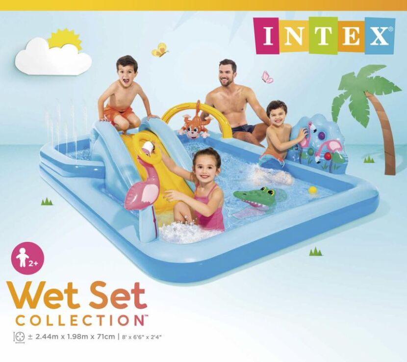 Intex Πισίνα-Jungle Adventure Play Center 2.44x1.98mx71cm (57161NP) (1)