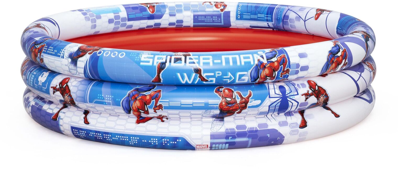 Bestway Spiderman Πισίνα 3-Ring 122x122x30cm-2 Σχέδια (98018) (0)