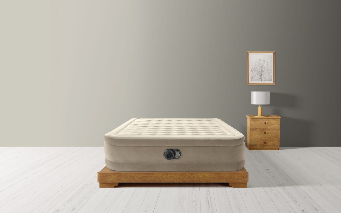 Intex Στρώμα Queen Ultra Plush Airbed With Fiber-Tech 152x203x46cm (64428ND) (3)