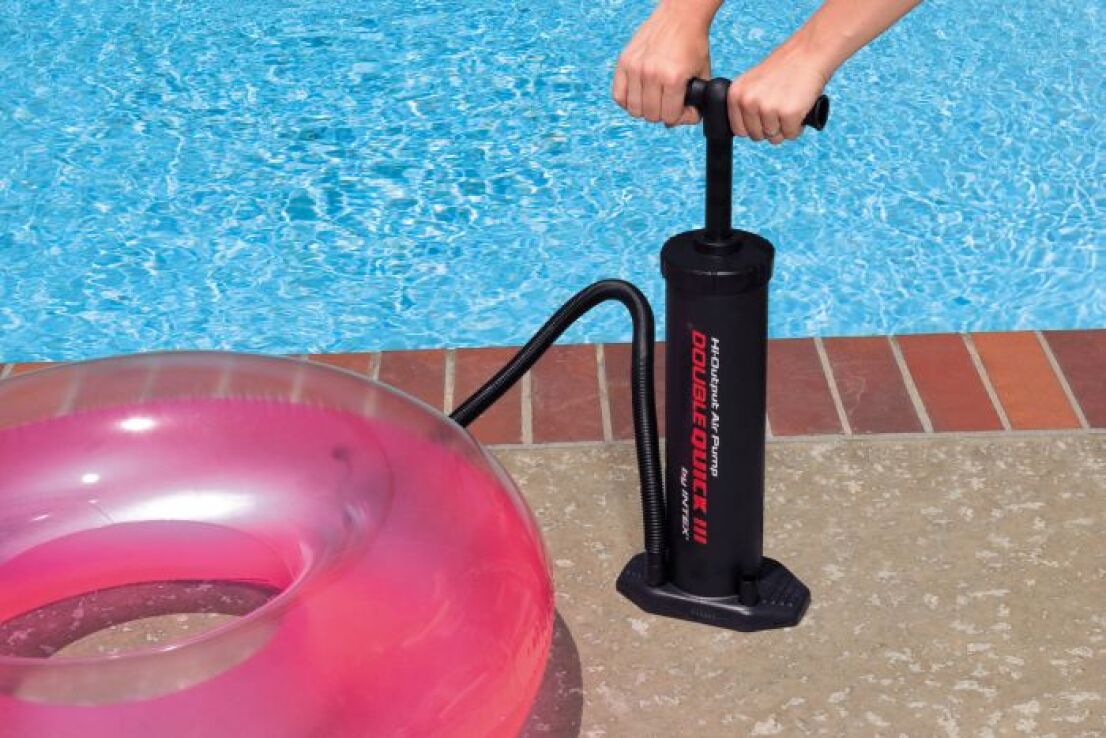 Intex Τρόμπα Double Quick III (68615) (1)