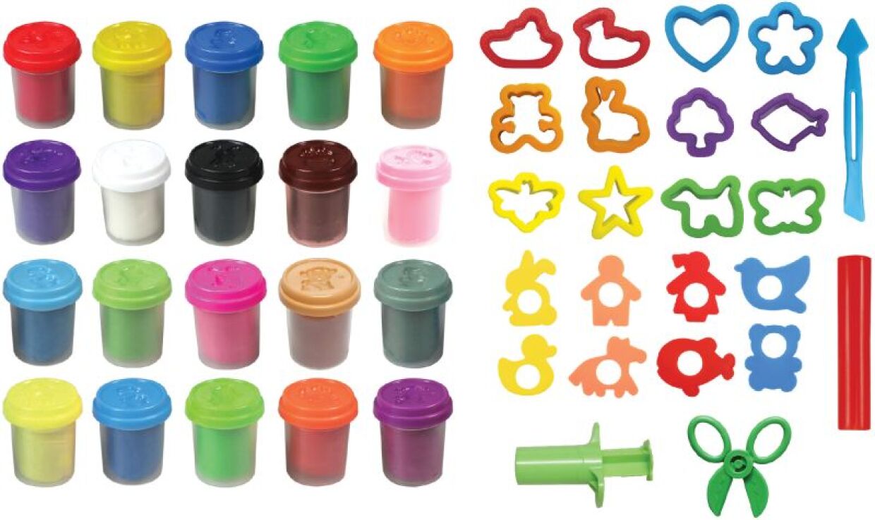 KT Πλαστοζυμαράκια Dough Super Kit (11583) (1)