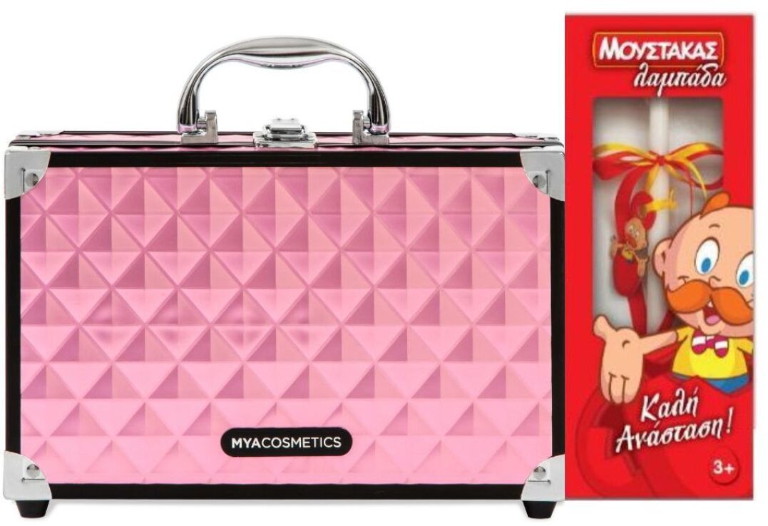 Λαμπάδα MYA Βαλιτσάκι Make Up Pink & Black Case (410034) (0)