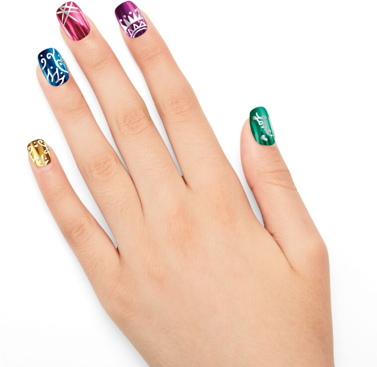 Cra-Z-Art Shimmer 'N  Sparkle Metallic Rainbow Nail Art (65540) (4)