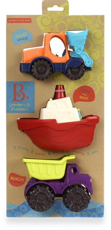 B.Toys Σετ Οχήματα Mini Loaders & Floaters 3Τμχ (BX1528Z) (1)