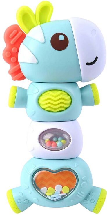 Playgo Κουδουνίστρα Rattle & Twist Ζέβρα (1585) (0)