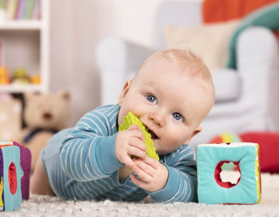 B.Toys Μαλακοί Κύβοι ABC Block Party 6Τμχ (BX1661Z) (4)