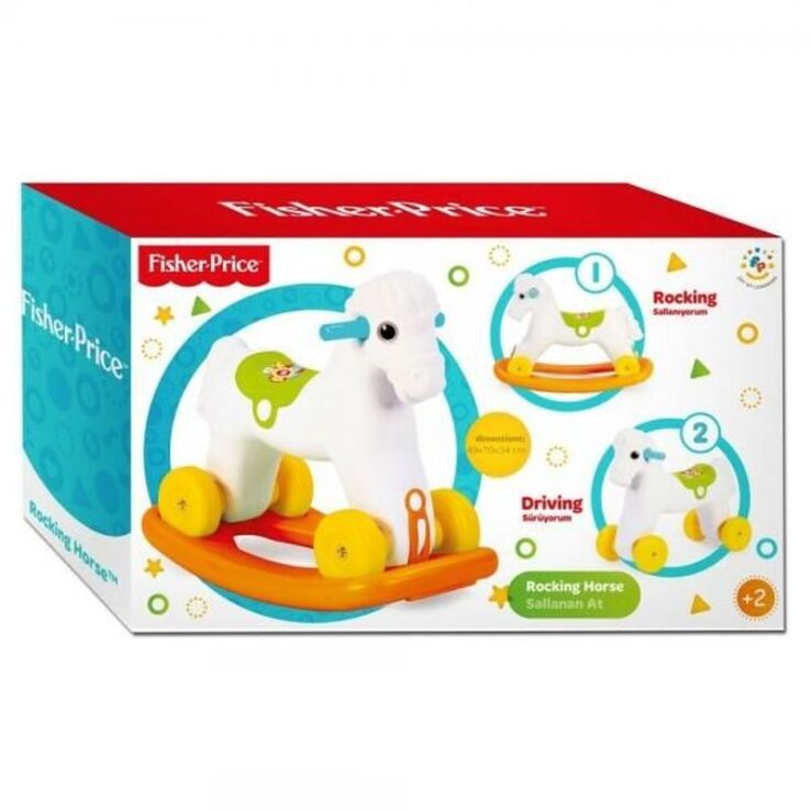 Dolu Fisher Price Κουνιστό Αλογάκι 2 Σε 1 (1809) (1)