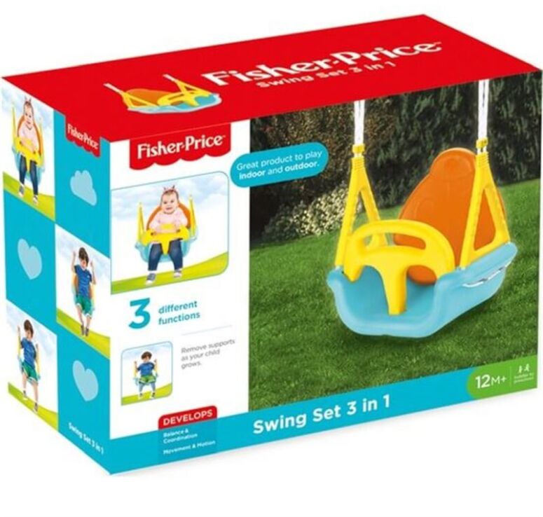 Dolu Fisher Price Κούνια 3 Σε 1 (1816) (1)