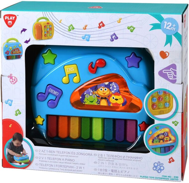 Playgo Τηλέφωνο & Πιάνο 2 In 1 (2185) (3)