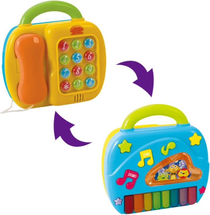 Playgo Τηλέφωνο & Πιάνο 2 In 1 (2185) (4)