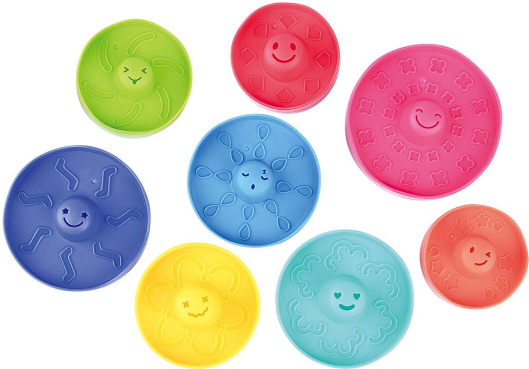 Playgo Πυραμίδα Stack & Click Spinning Rings (2362) (1)