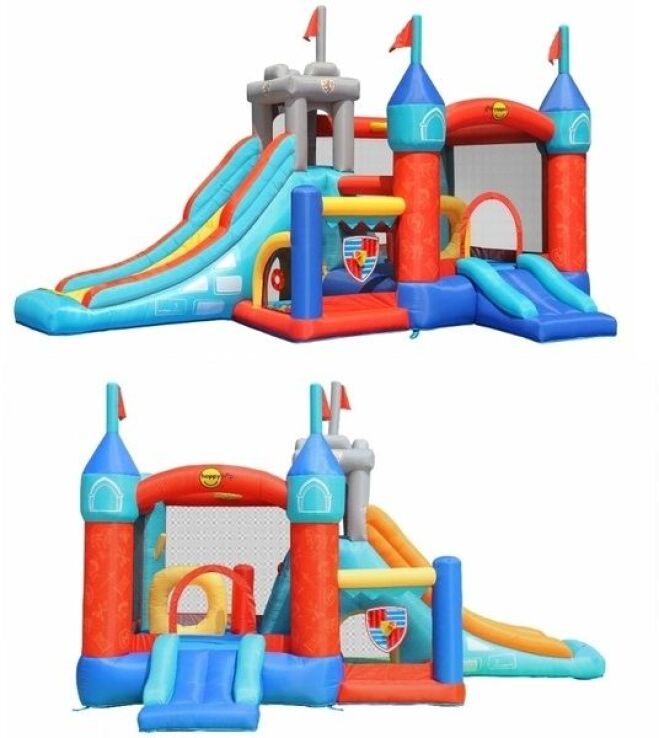 Happy Hop Φουσκωτό Τραμπολίνο Κάστρο Bouncy 13 in 1 (9021) (2)