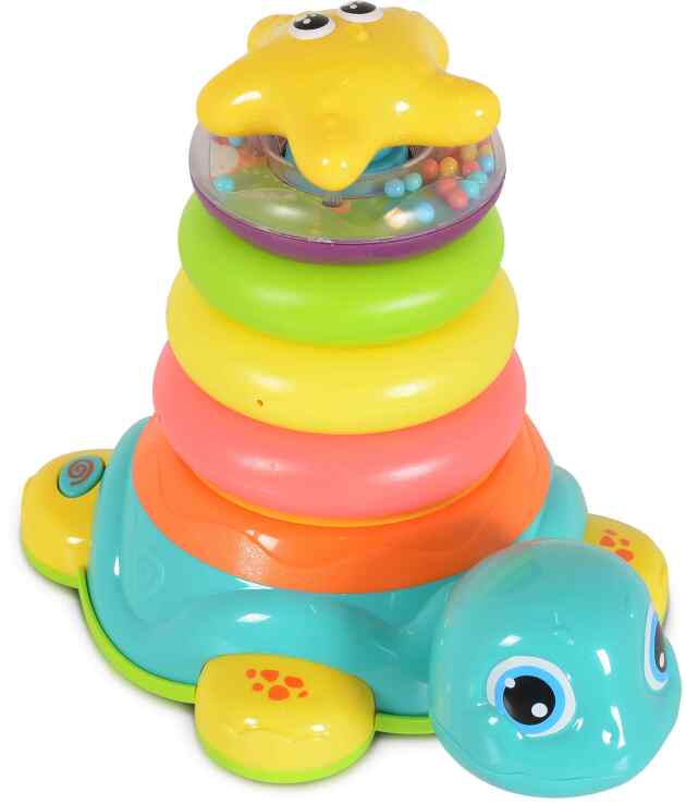 BW Πυραμίδα Χελώνα Bump & Go B/O w/Light & Music (35397) (0)