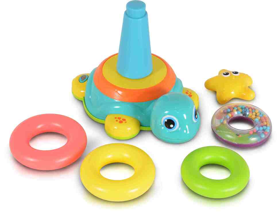 BW Πυραμίδα Χελώνα Bump & Go B/O w/Light & Music (35397) (2)