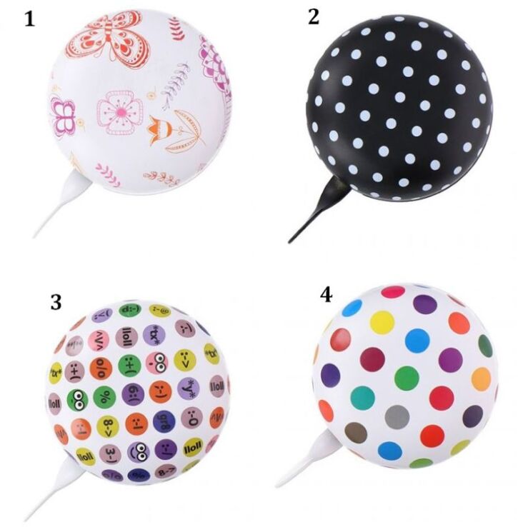 Dunlop Κουδούνι 80mm-4 Σχέδια (11951) (1)