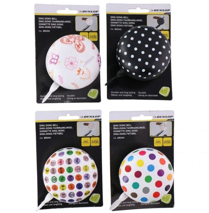 Dunlop Κουδούνι 80mm-4 Σχέδια (11951) (2)