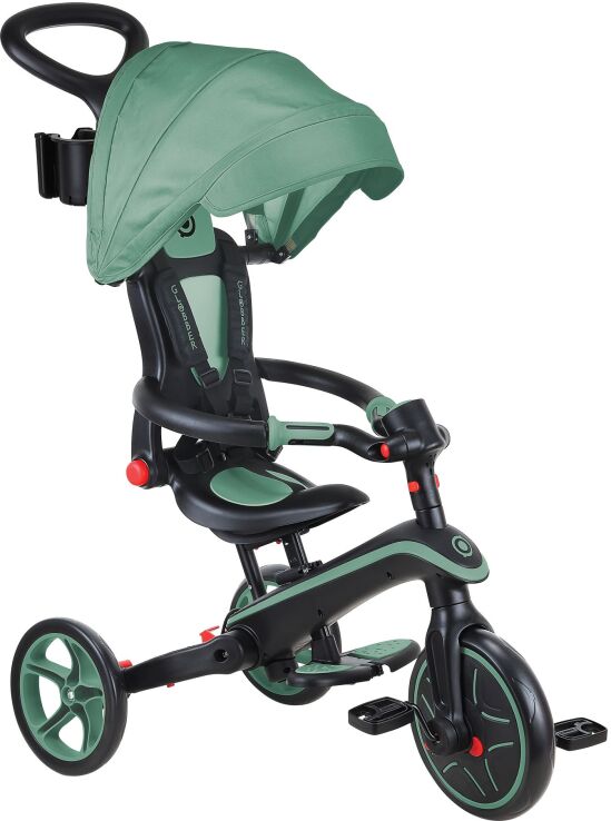 Globber Τρίκυκλο Trike Explorer Foldable 4 In 1 Olive (732-104) (0)