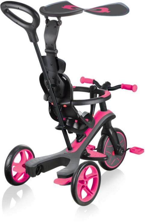 Globber Τρίκυκλο Trike Explorer 4in1 Fuchsia Pink (632-110) (6)