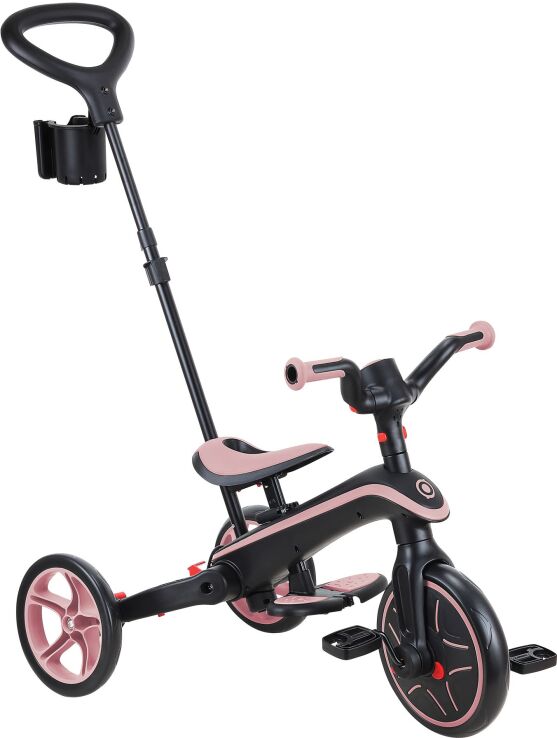 Globber Τρίκυκλο Trike Explorer Foldable 4 In 1 Pastel Pink (732-210) (1)