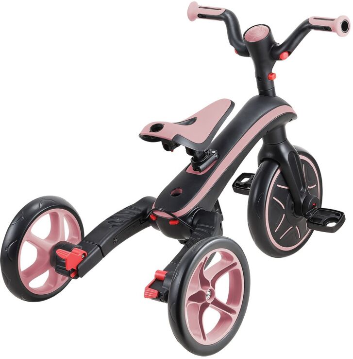 Globber Τρίκυκλο Trike Explorer Foldable 4 In 1 Pastel Pink (732-210) (2)