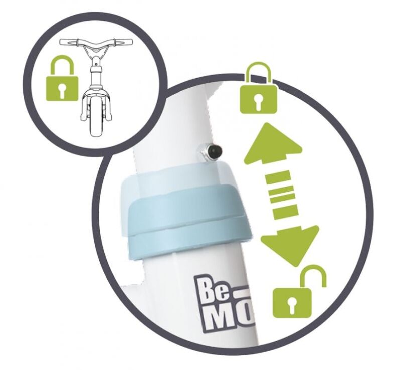 Smoby Pico Confort Τρίκυκλο Be Move-Blue (740414) (4)