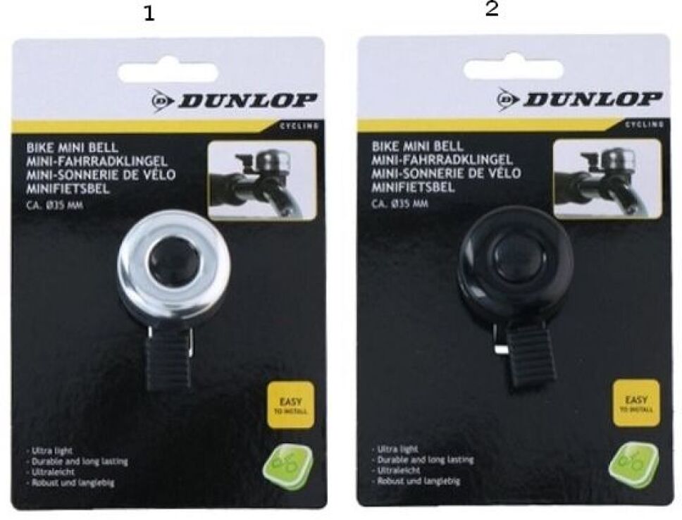Dunlop Κουδούνι Mini 35mm-2 Σχέδια (06451890) (1)
