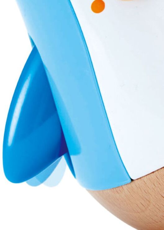 Hape Early Melodies Ξύλινος Πιγκουίνος Musical Wobbler (E0331A) (1)