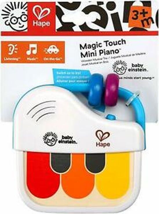 Hape Kids II Ξύλινο Magic Touch Mini Πιάνο (800852G53) (1)
