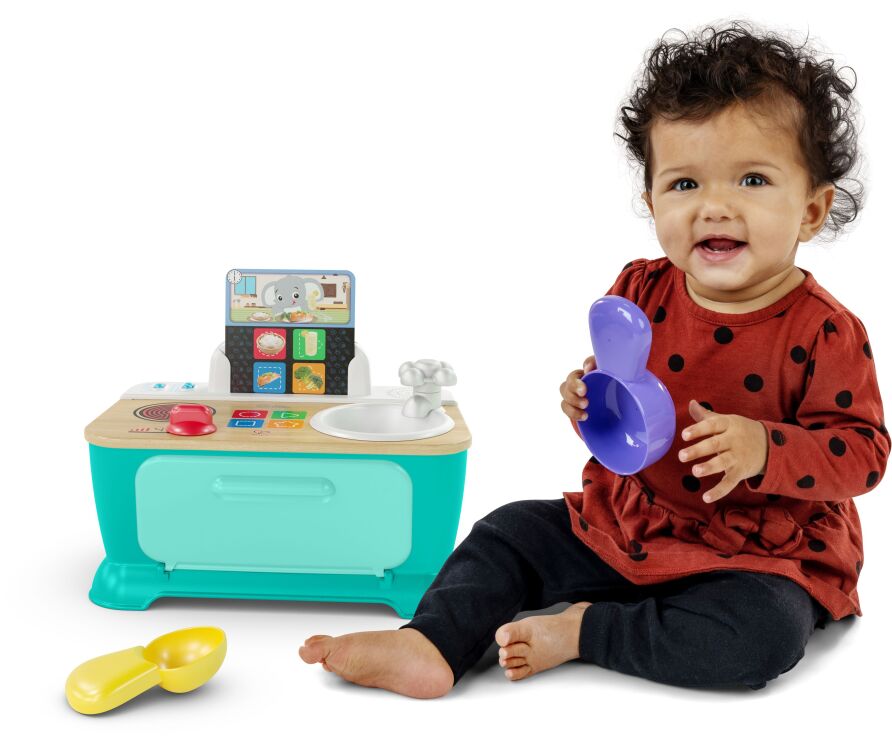 Hape Kids II Ξύλινο Magic Touch Κουζίνα (800912G53) (2)