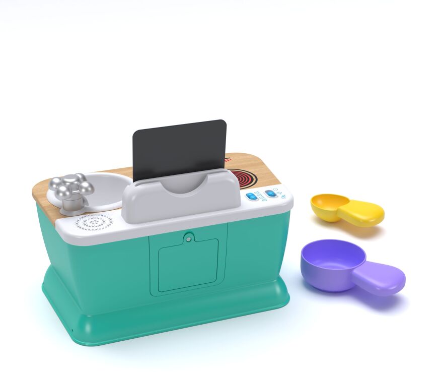 Hape Kids II Ξύλινο Magic Touch Κουζίνα (800912G53) (3)