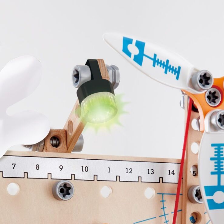 Hape Early Explorer Ξύλινος Πάγκος Εργαλείων Scientific Workbench (E3027A) (1)