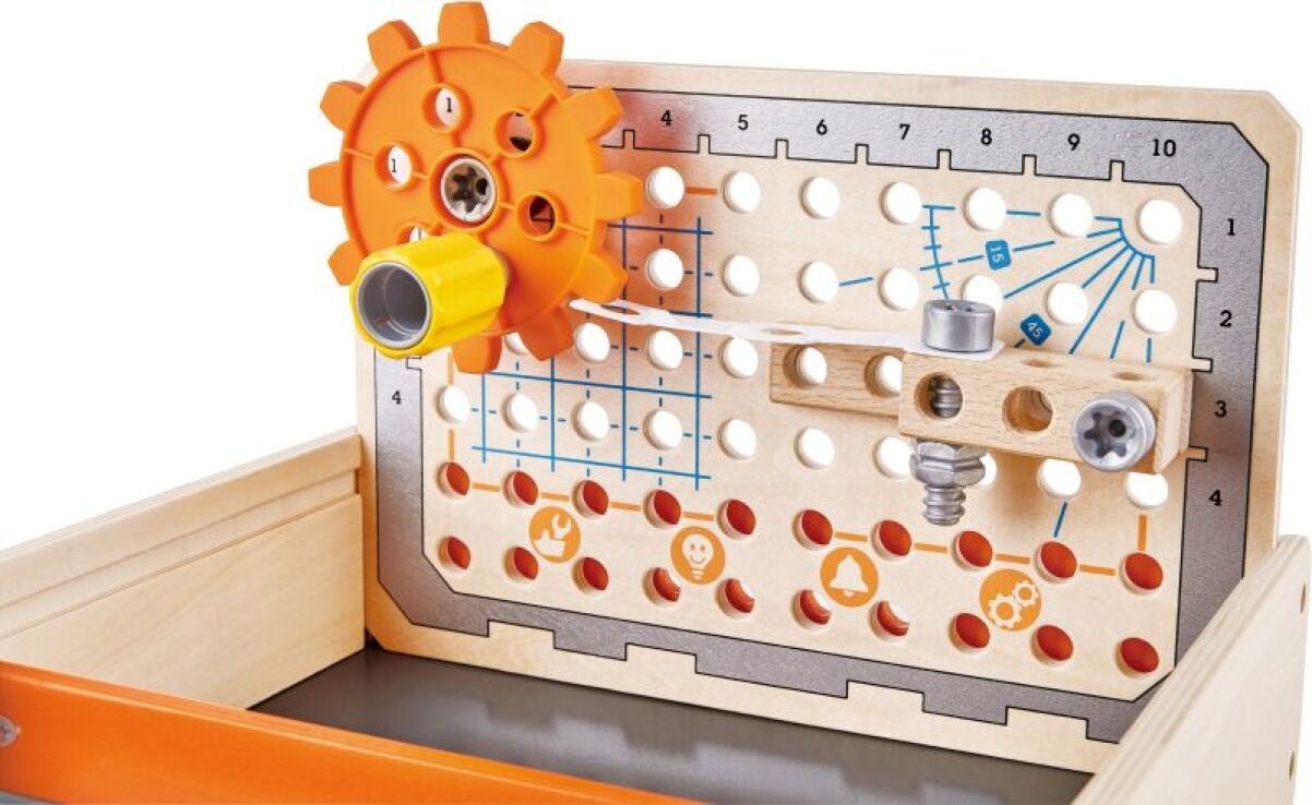 Hape Early Explorer Ξύλινο Σετ Εργαλείων Science Experiment Toolbox (E3029) (2)