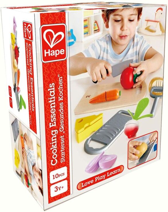Hape Playfully Delicious Ξύλινα Τρόφιμα-Τα Υλικά Μαγειρικής Του Σεφ (E3154B) (1)