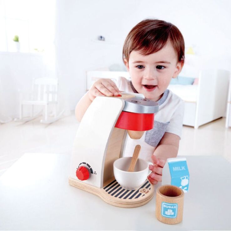 Hape Playfully Delicious Ξύλινη Καφετιέρα & Αξεσουάρ (E3146A) (4)